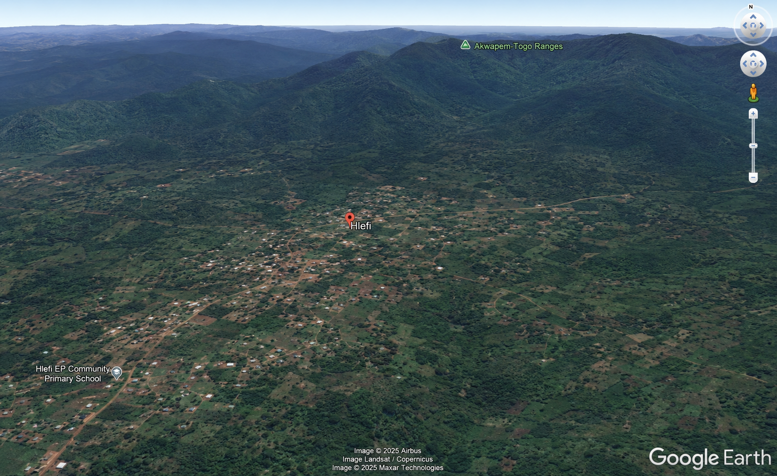 Hlefi Village Website Screenshot